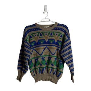 MARELLA Multicolor Geometric Sweater